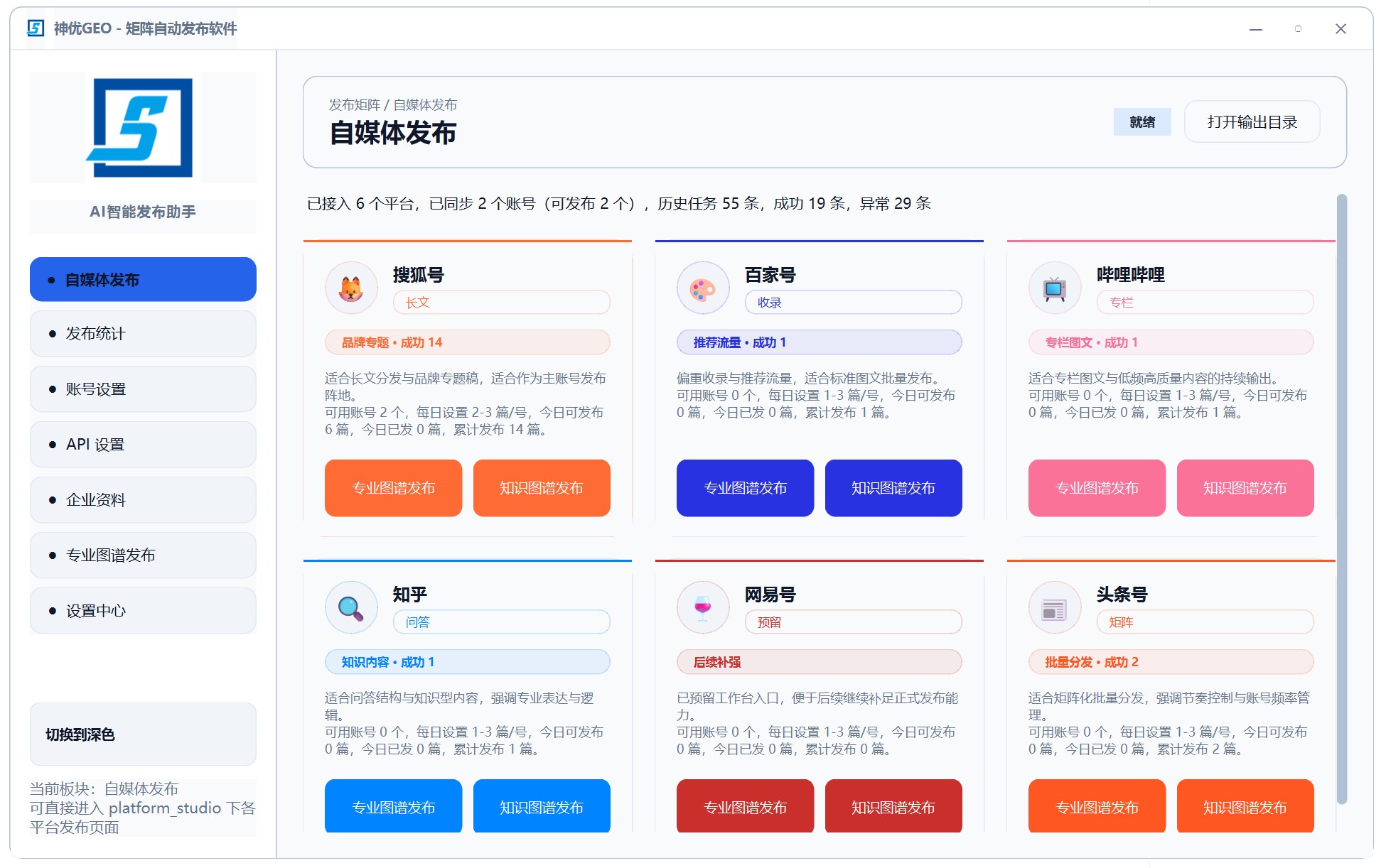 多平台发布